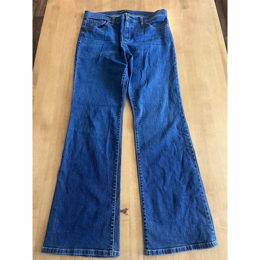 Lauren Ralph Lauren Classic Bootcut Sz‎ 12 Women's Jeans Denim